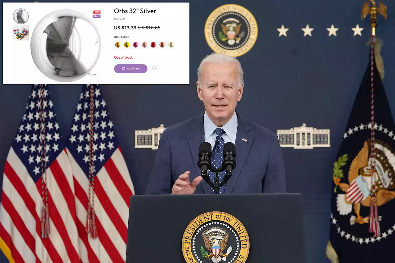 Joe Biden mocked for shooting down potential $12 hobby balloon