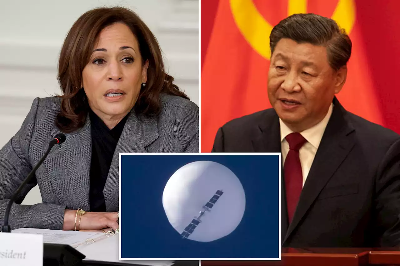 Kamala Harris: China spy balloon ‘not helpful’ to US relationship