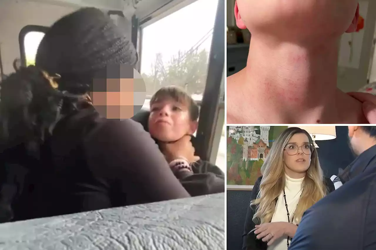 Shocking video captures Virginia boy, 12, being bullied, choked on bus