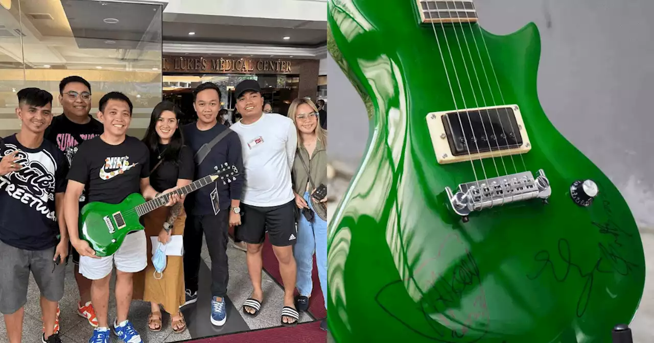 Eraserheads-signed guitar auctioned for P1.3 million; other Parokya ni Edgar memorabilia are also up for bidding