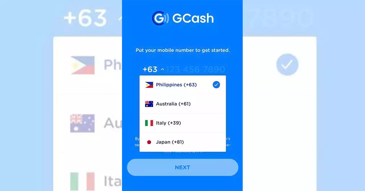 GCash has expanded its services to Australia, Italy, and Japan