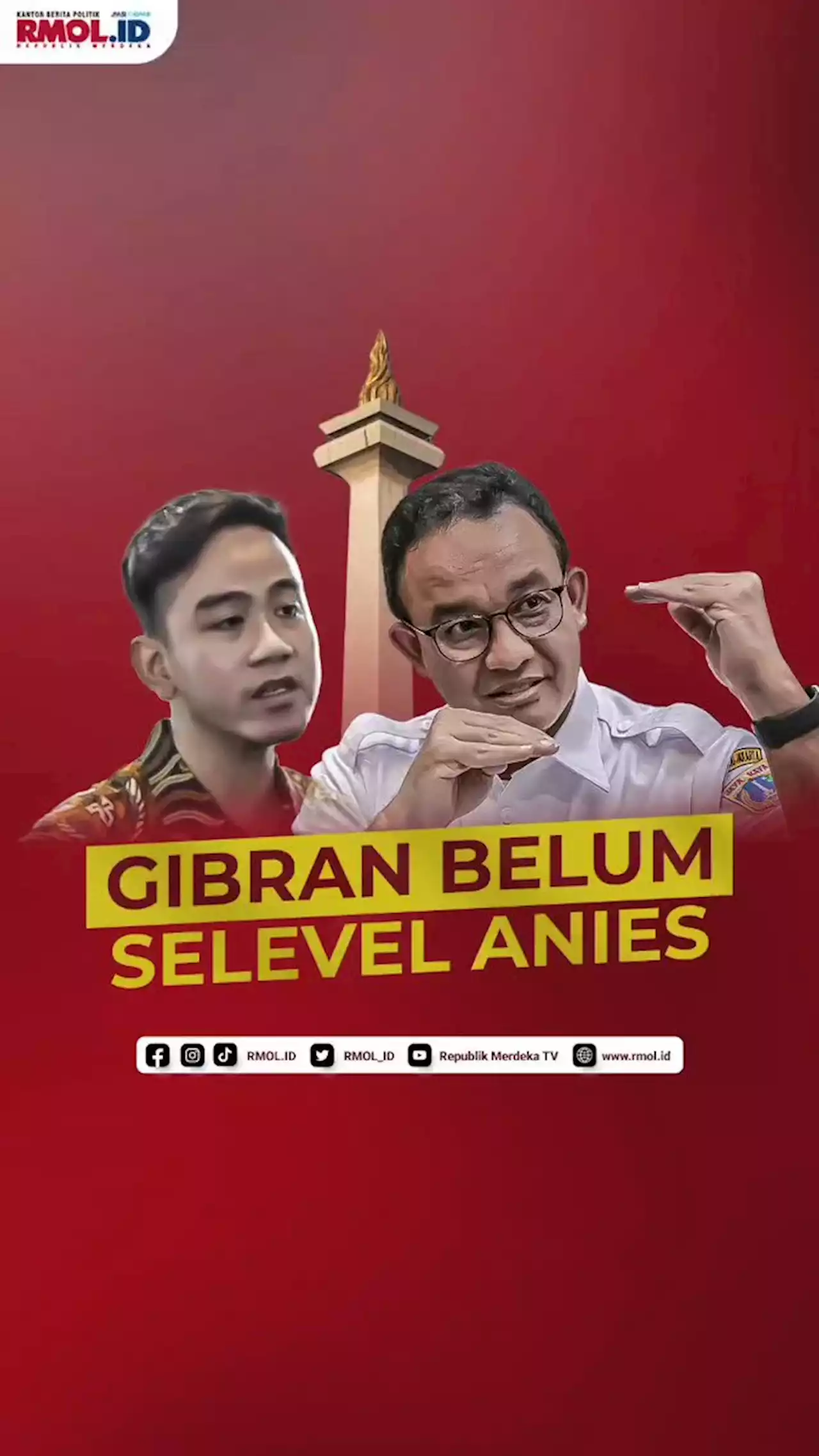 Belum Selevel Anies, Gibran Bakal Kerepotan Urusi Kompleksitas Jakarta