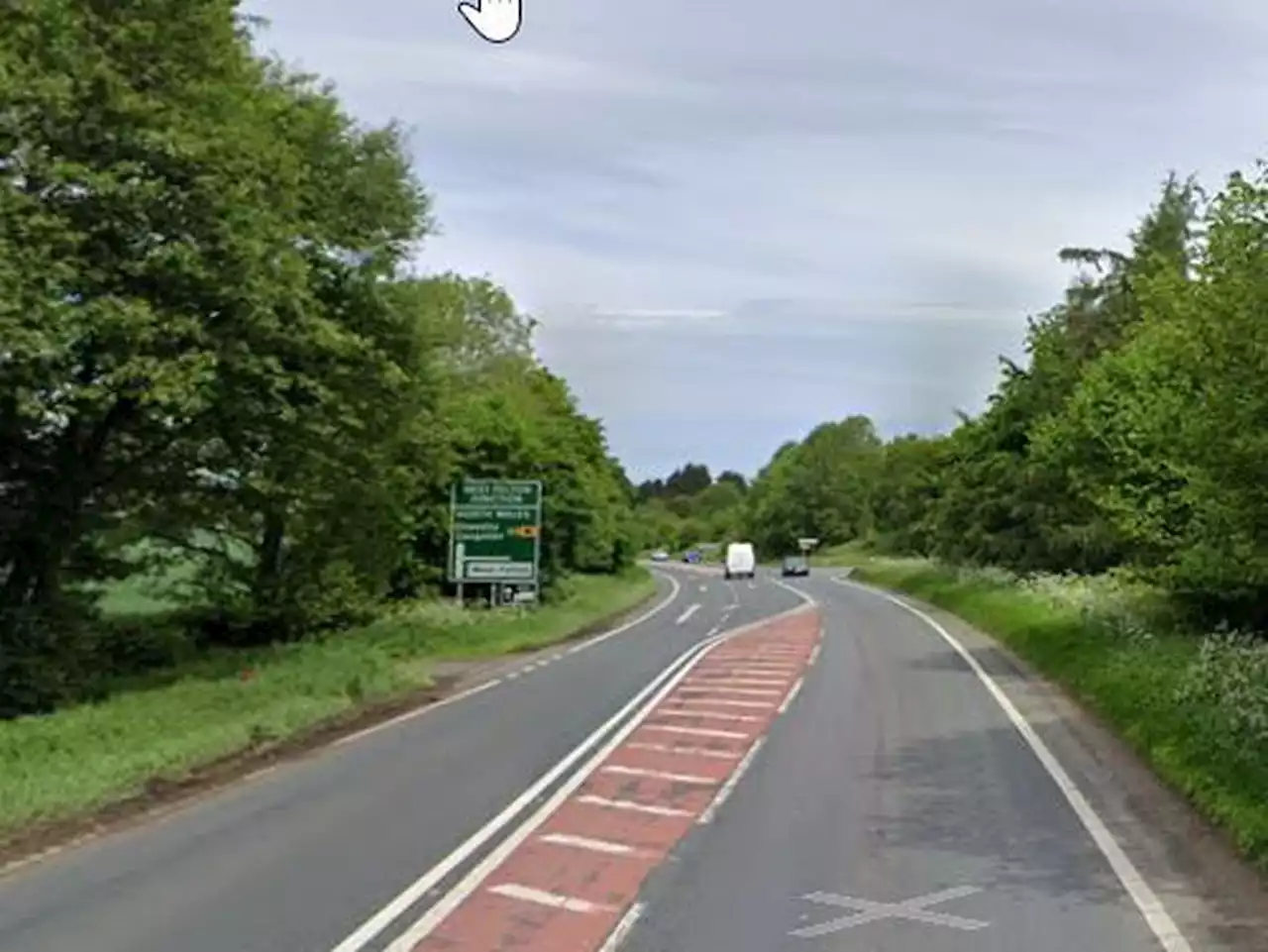 Two casualties left with ambulance crews after A5 crash