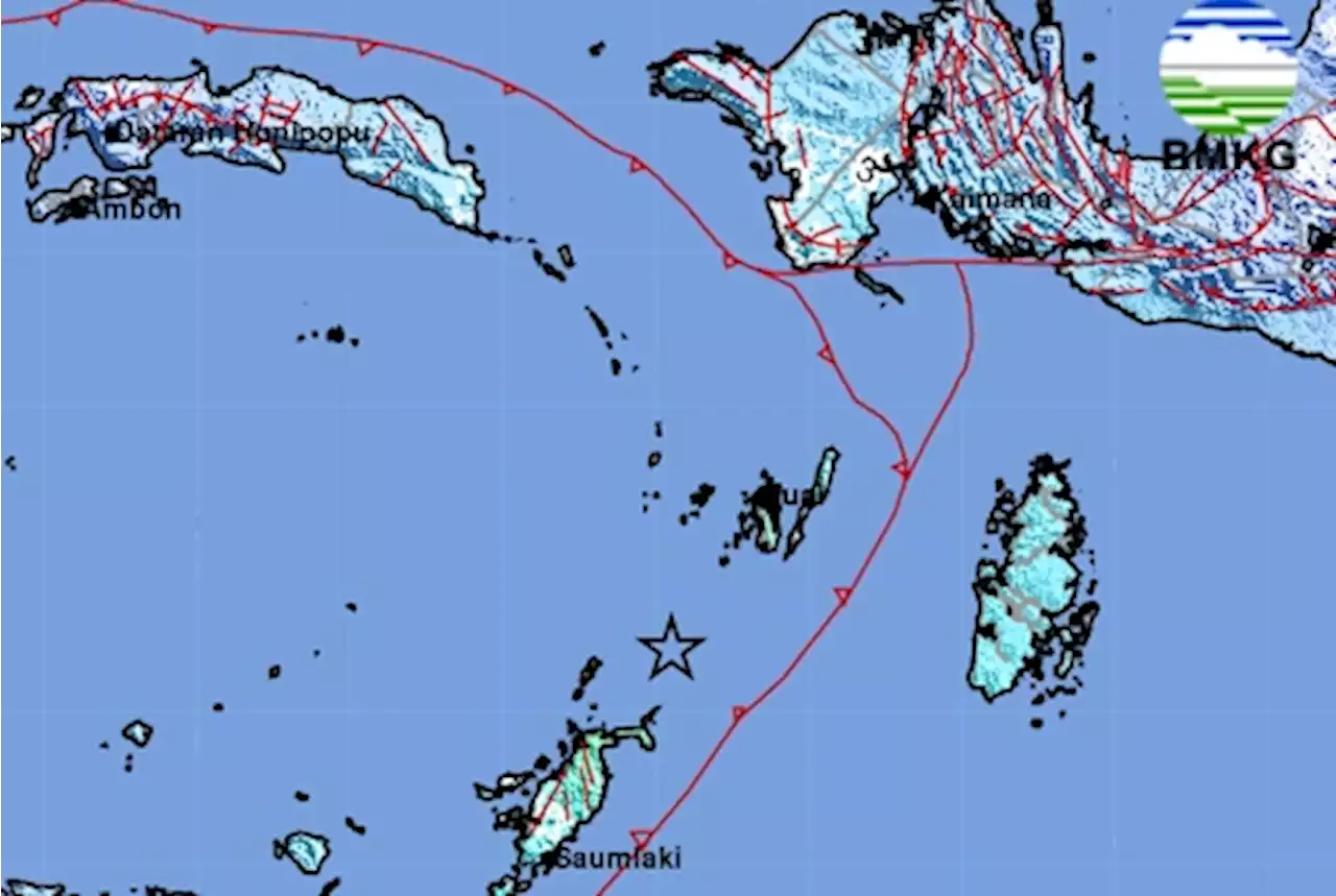 Gempa Bumi M6,6 Guncang Maluku, Terasa Kuat 10 Menit