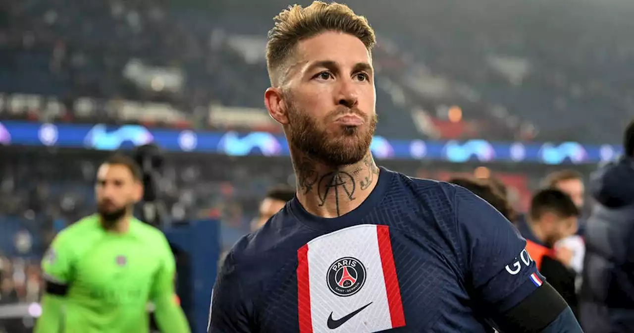 Champions League: PSG-Star Sergio Ramos entschuldigt sich bei deutschem Fotografen - Schubs-Eklat nach Bayern-Pleite