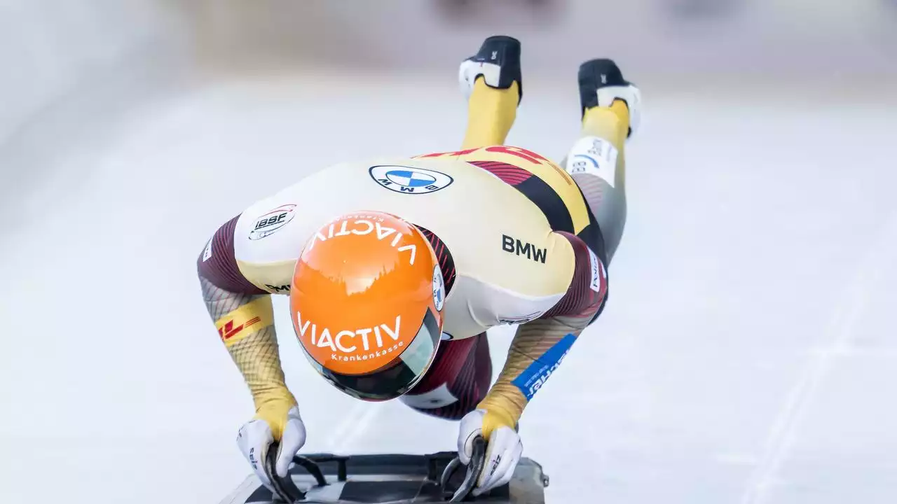 Wintersport, Skeleton: Christopher Grotheer rettet in Sigulda den Sieg im Gesamtweltcup ins Ziel