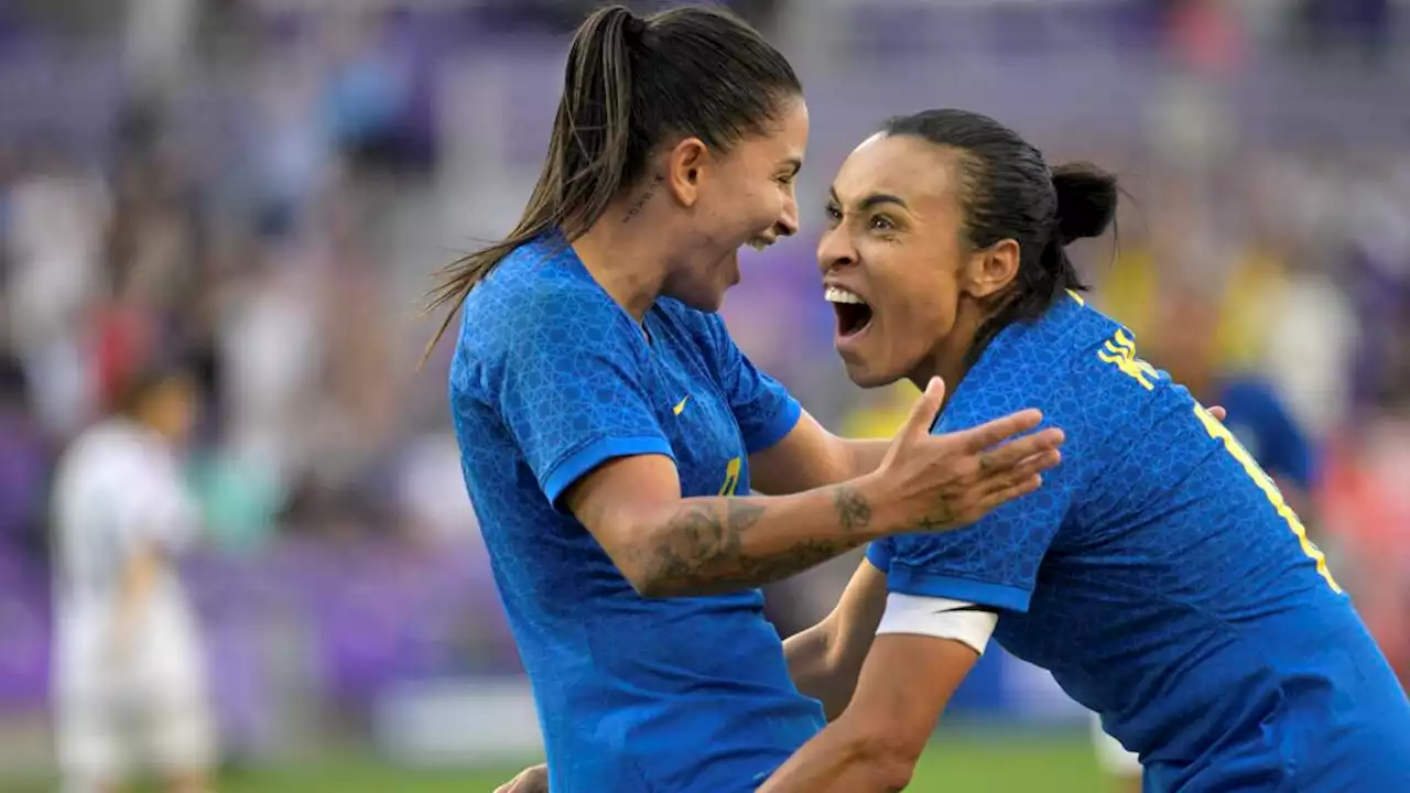 Fotboll: Efterlängtad comeback för Marta inför VM