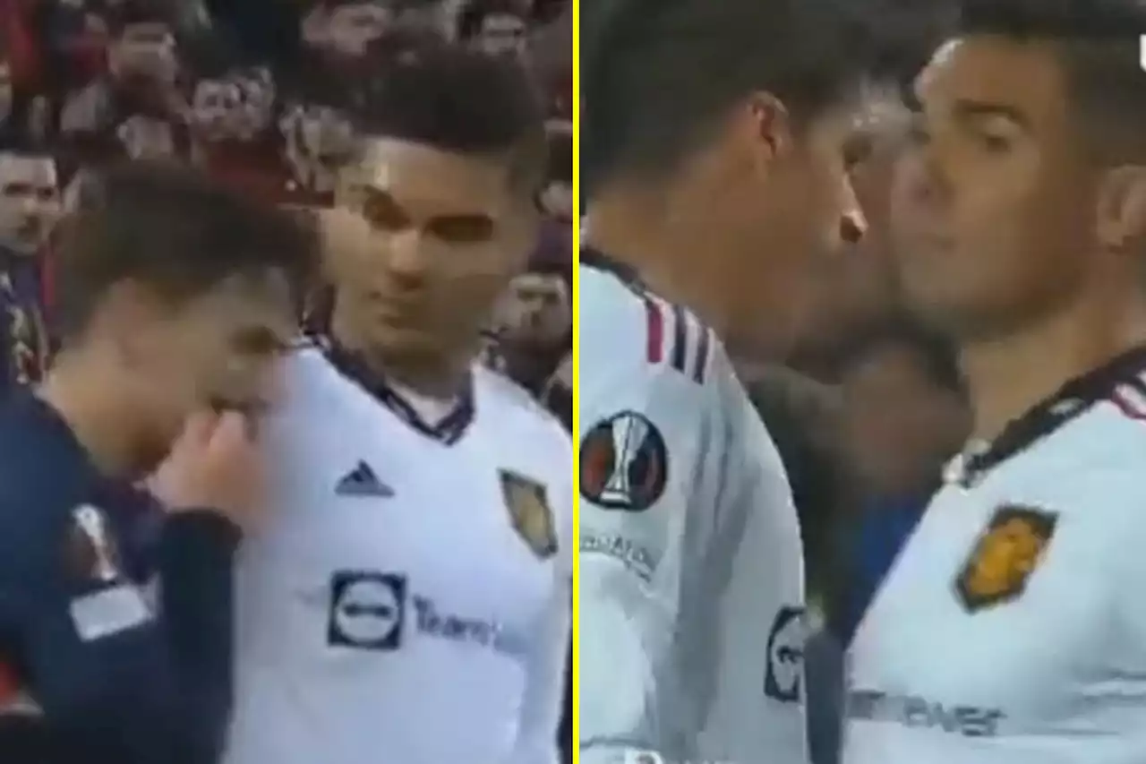 'Look at that stare' - Man United fans loved Casemiro's reaction to Gavi challenge