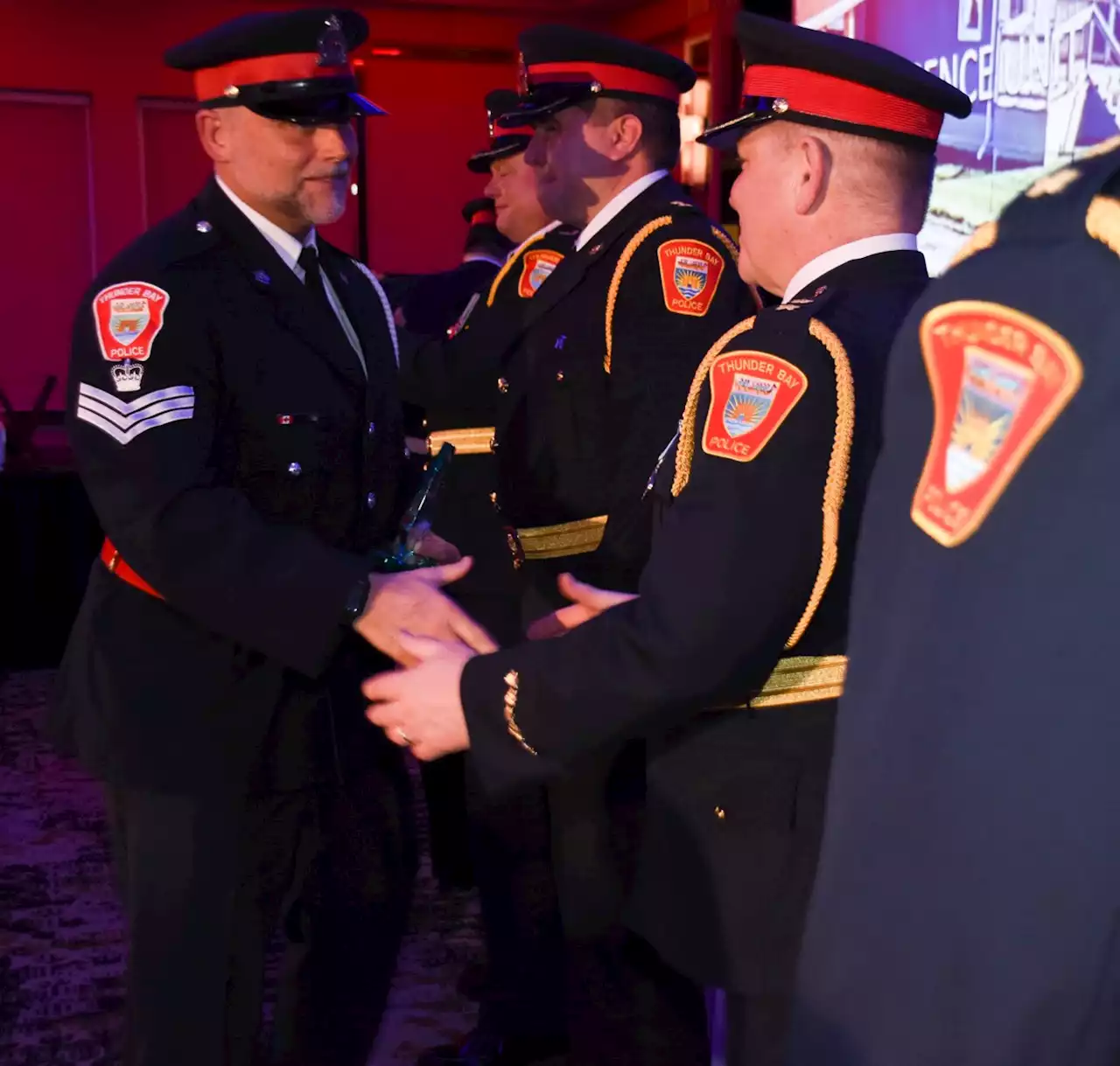 Police recognized for exemplary service