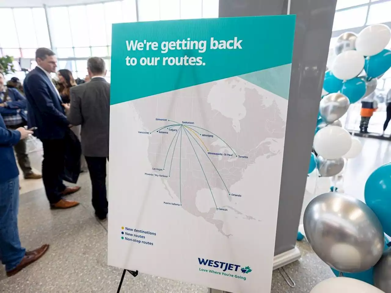 WestJet announces new direct flights from Saskatoon to Minneapolis