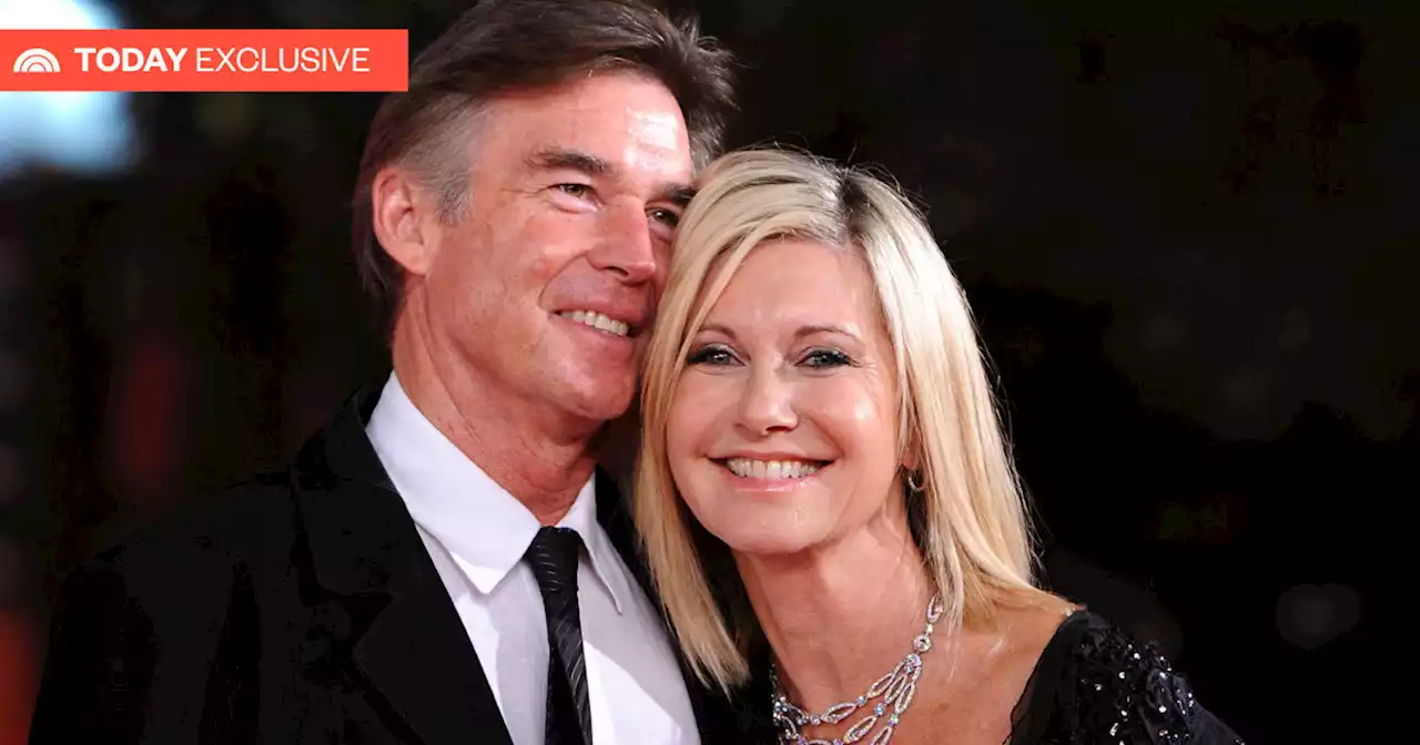 Exclusive: Olivia Newton-John’s widower says he continues to ‘speak to her out loud’