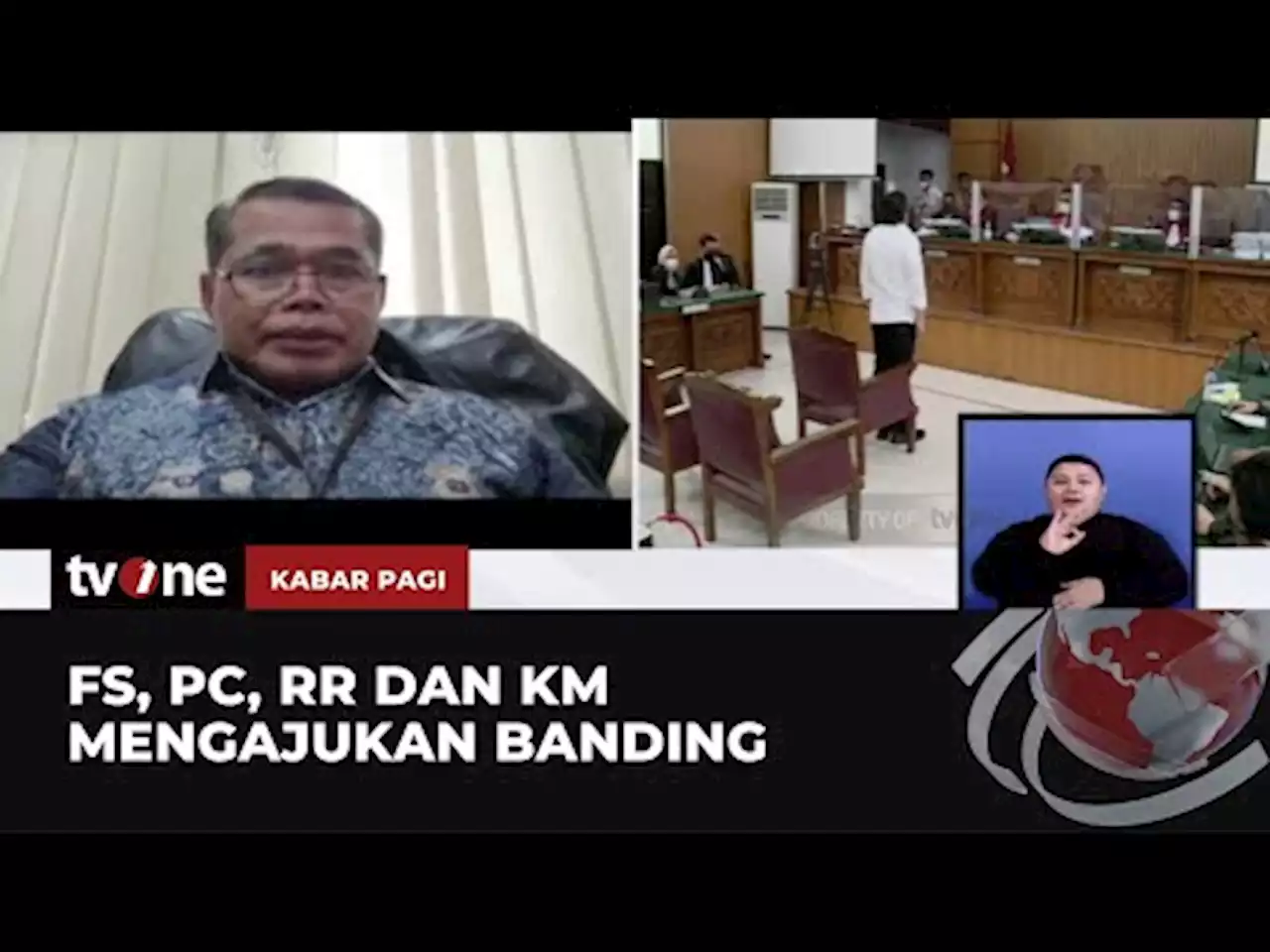 Kecuali Eliezer, Ferdy Sambo CS Kompak Ajukan Banding - tvOne