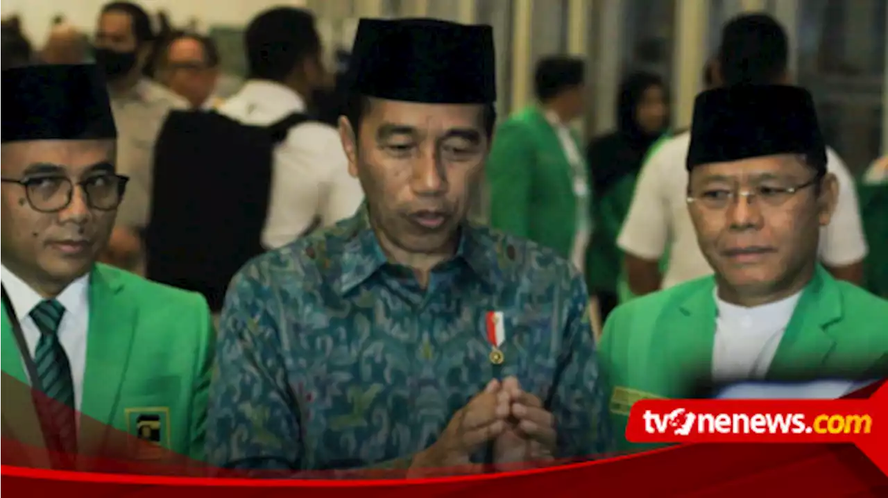 Presiden Jokowi Tanyakan Siapa Capres yang Diusung PPP di Harlah ke-50