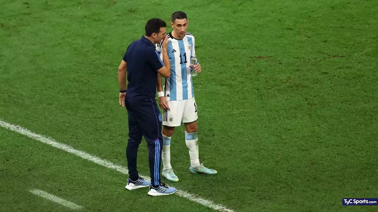 Di María ÍNTIMO: el FUERTE MENSAJE de Scaloni antes de la final - TyC Sports