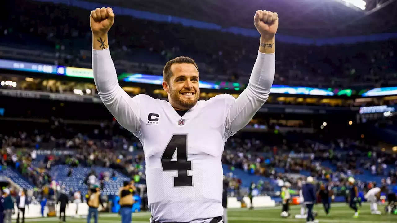 Quarterback Derek Carr to visit with New York Jets this weekend, per report