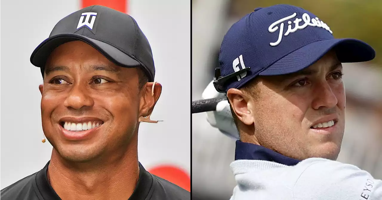 Tiger Woods Under Fire for Handing Justin Thomas a Tampon on Golf Course