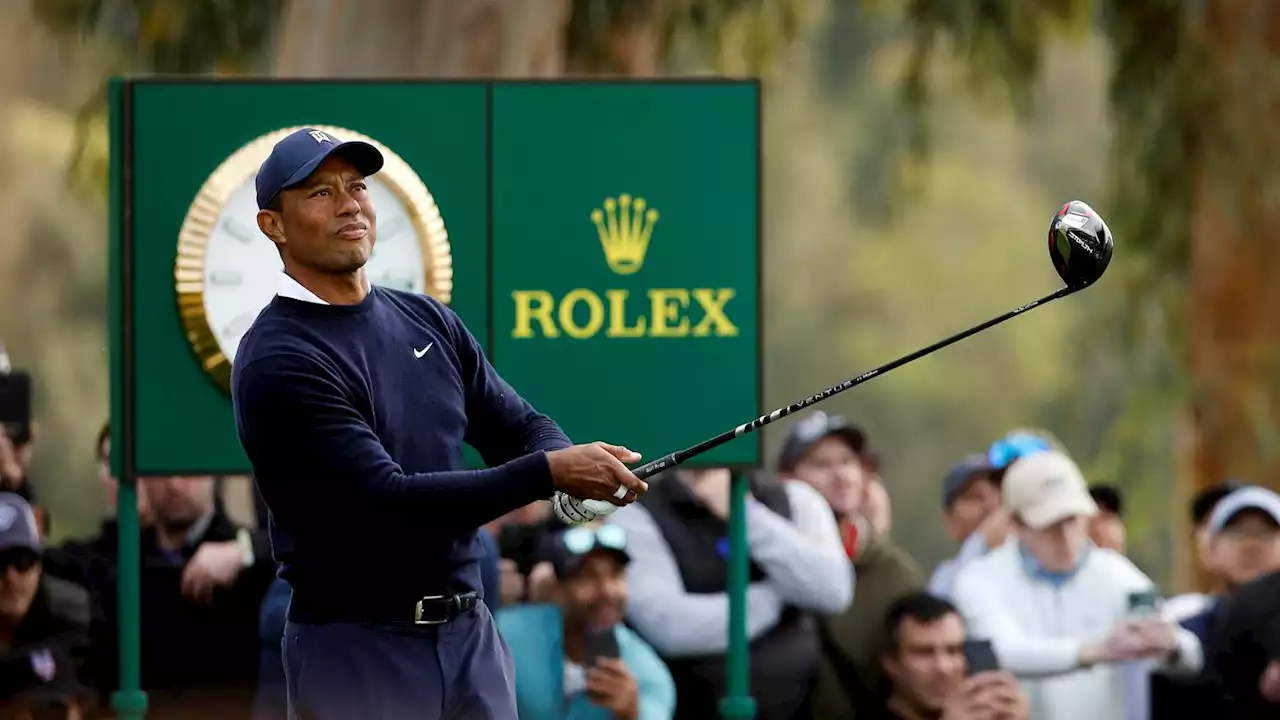 Genesis Invitational: Tiger Woods' late birdie rally saves opening round at Riviera