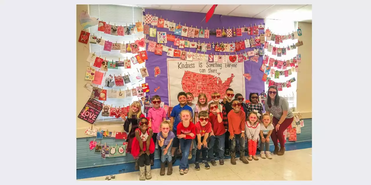 Alabama kindergarten class ‘overwhelmed’ by Valentine’s Day cards