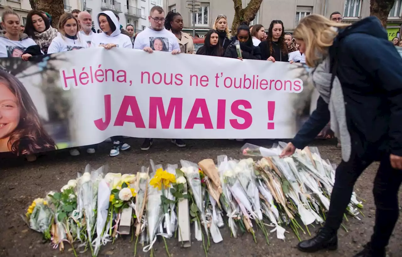 A Brest, six mille personnes rendent hommage à Héléna Cluyou