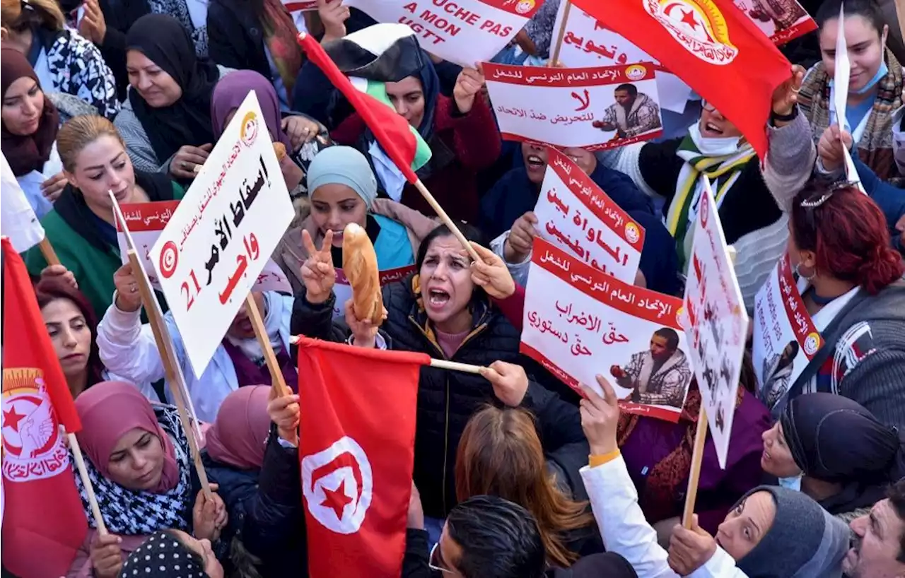 Manifestations en Tunisie après l’arrestation d’un responsable syndical