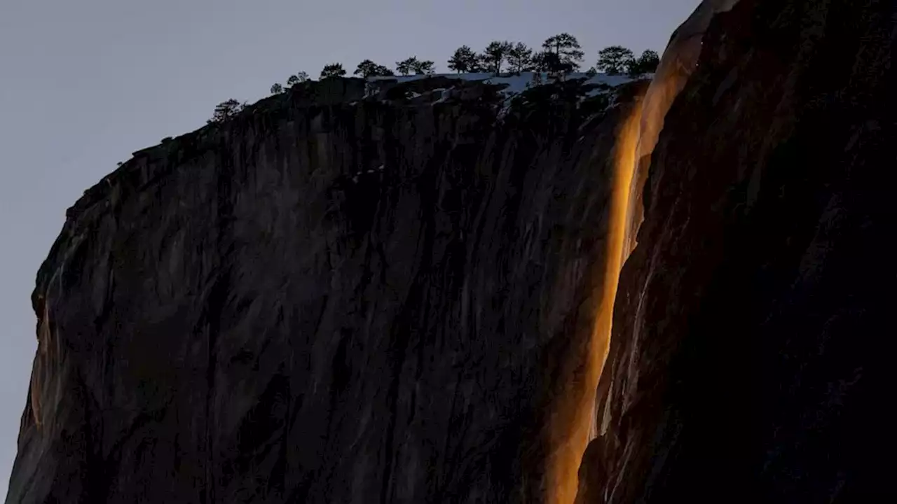 Yosemite National Park's spectacular 'firefall'