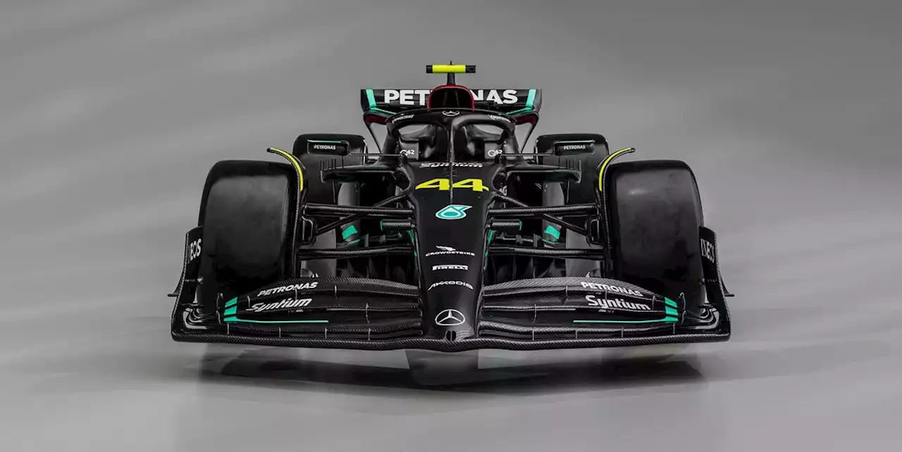 First Look: Mercedes Goes Back to Black for 2023 Formula 1 W14 Livery