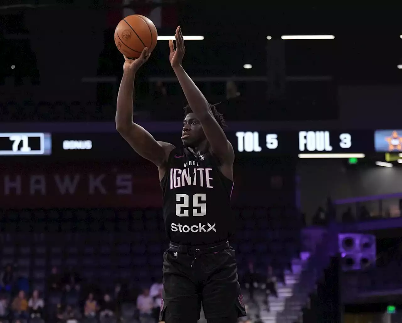 Sidy Cissoko discret lors du Rising Star Challenge - BeBasket