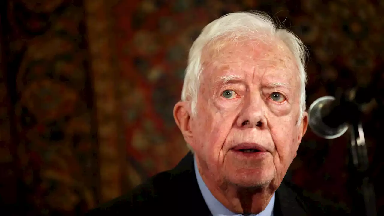 L'ancien président des Etats-Unis Jimmy Carter en soins palliatifs à domicile