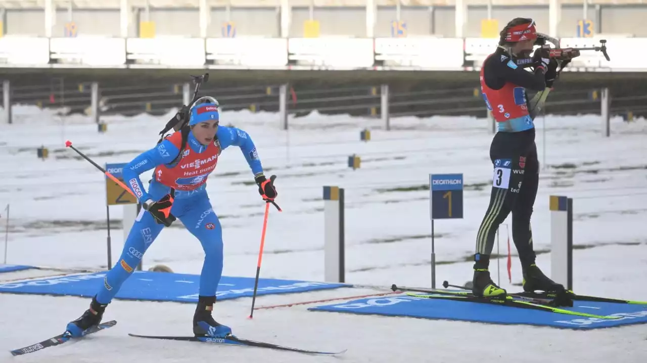 Biathlon-WM: Herrmann-Wick gewinnt Silber mit deutscher Frauen-Staffel