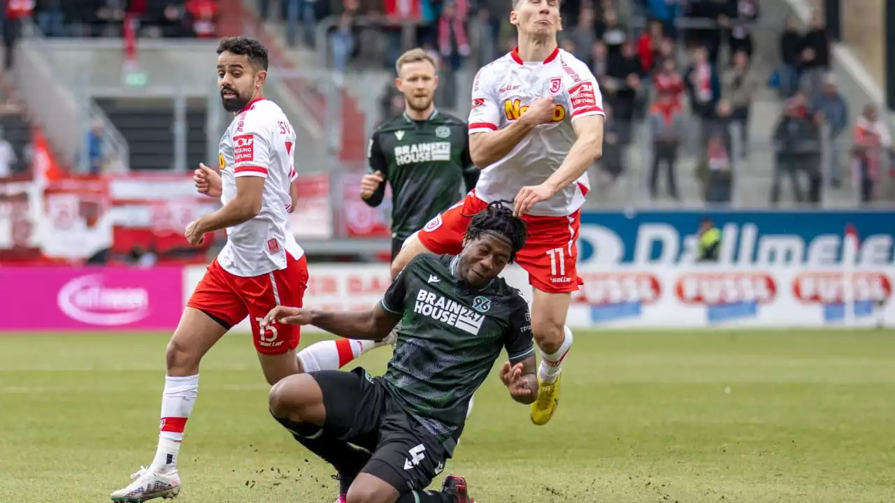 Hannover 96: 1:1! Cedric Teuchert rettet mit Traumtor einen Punkt