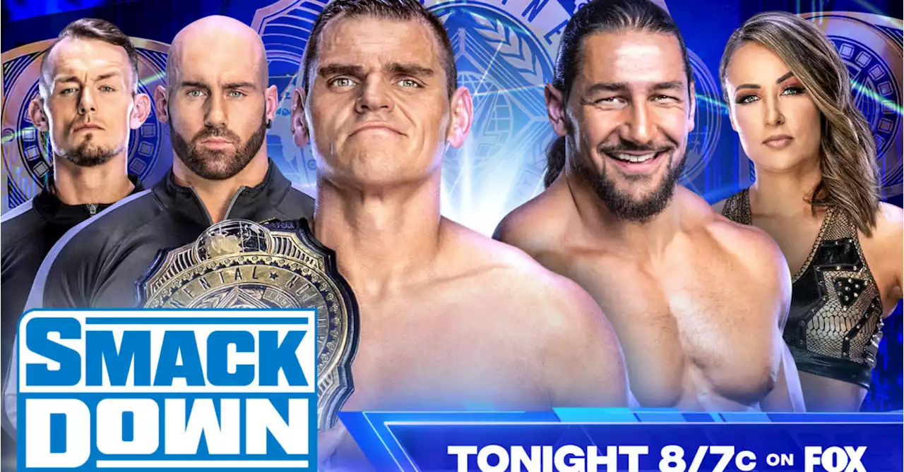 WWE SmackDown Preview Sees Gunther Defending The IC Title Tonight