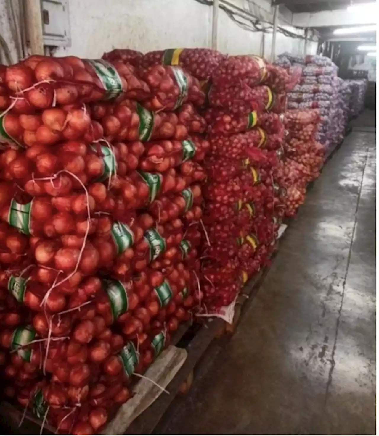 Manila, Malabon warehouses raid yields P135-M worth of imported onions, garlic