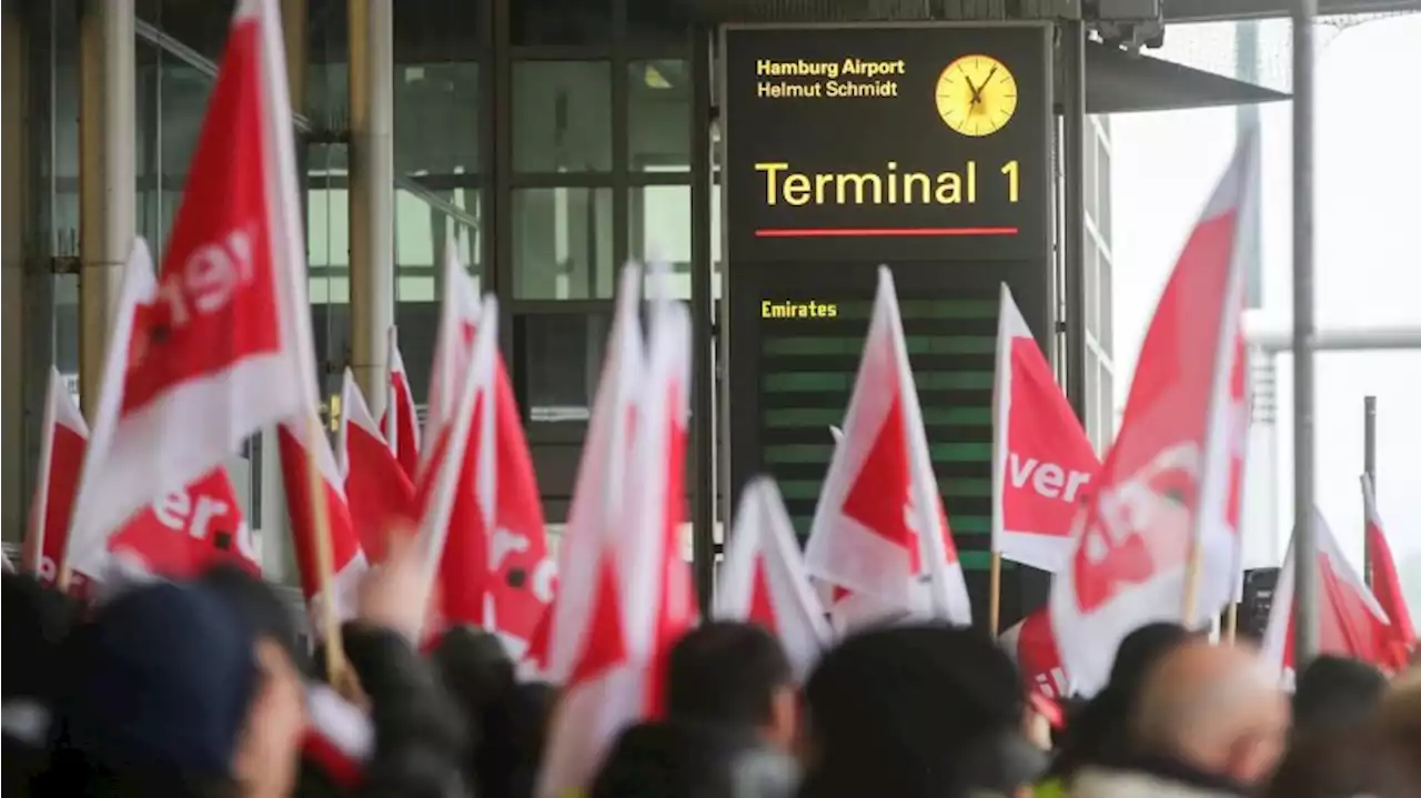 Flughäfen wollen nach Streik schnell zu Regelbetrieb zurück