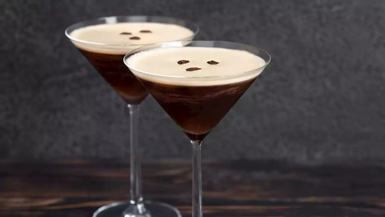 Espresso Martini macht wach und blau