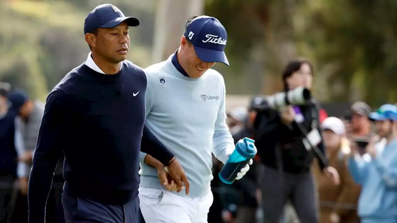 Tiger Woods apologizes after handing Justin Thomas a tampon at the Genesis Invitational | CNN