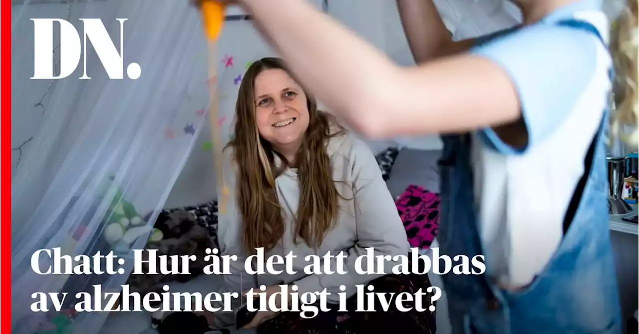 Chatt: Hur är det att drabbas av alzheimer tidigt i livet?