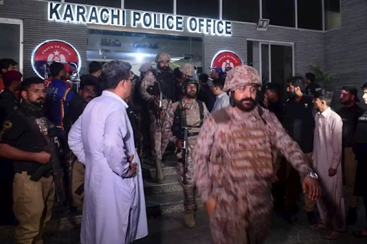 Pakistan Taliban warn of more attacks after police station raid that killed four