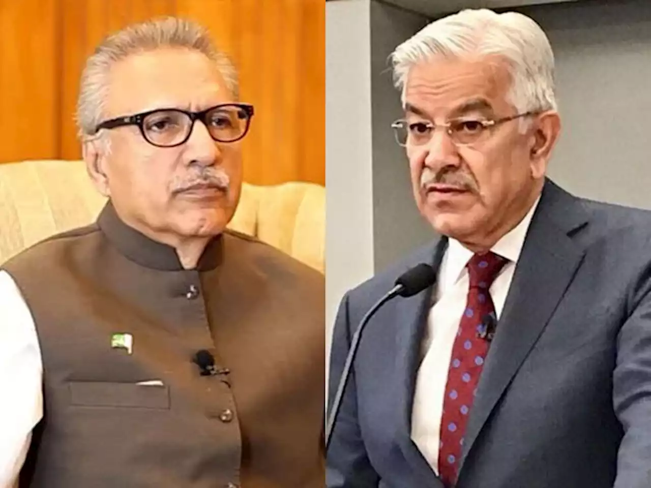 الیکشن کے معاملے پر عارف علوی آئینی اوقات میں رہیں، وزیر دفاع - ایکسپریس اردو