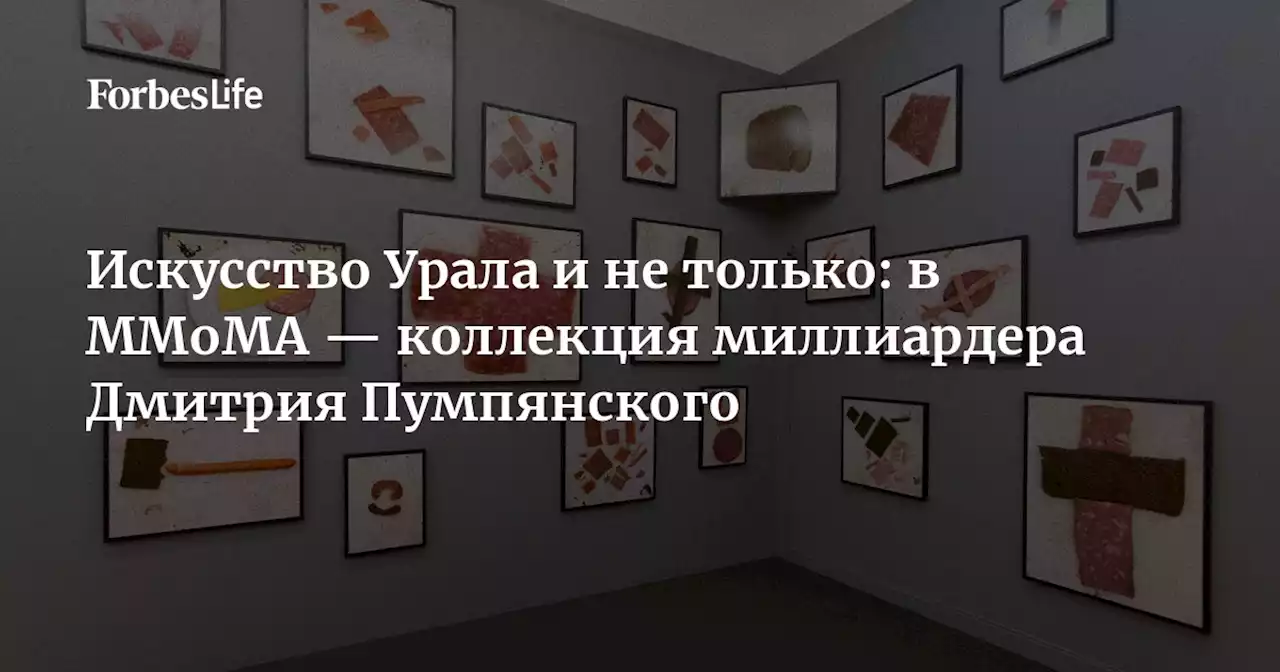 Искусство Урала и не только: в ММоМА — коллекция миллиардера Дмитрия Пумпянского