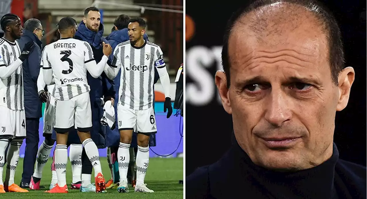 Uppgifter: Spricka i Juventus - tränarstaben osäkra på Allegri