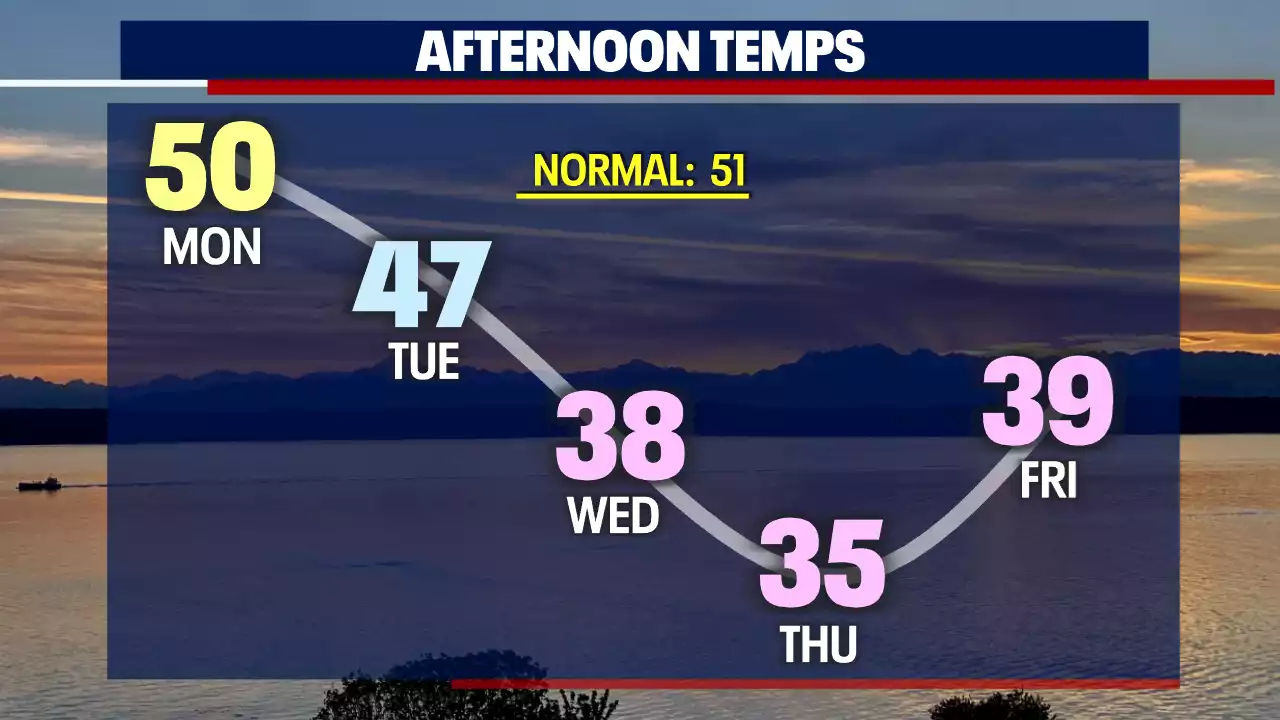 Arctic blast hits Western Washington next week