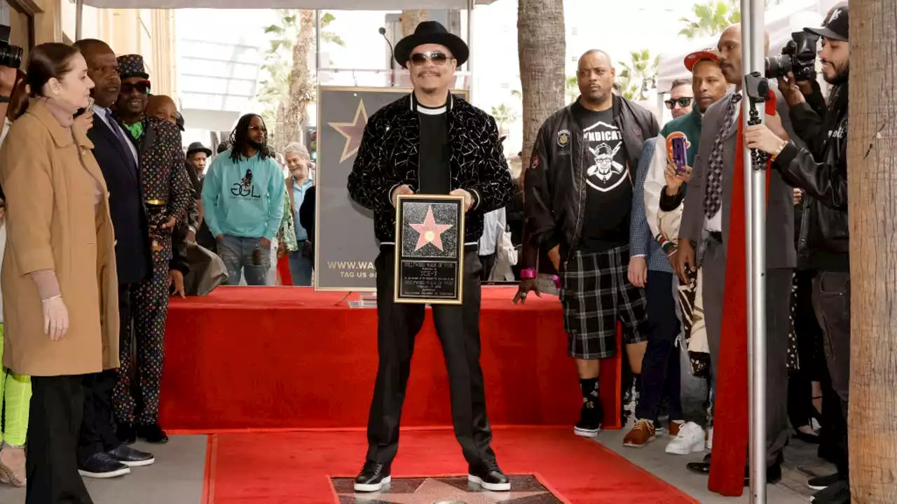 Ice-T honored with Hollywood Walk of Fame star