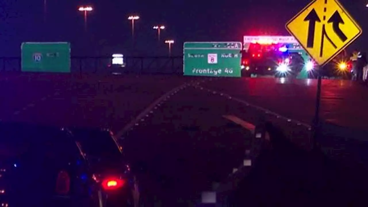 Man putting gas in car hit, killed by DWI driver on Katy Fwy, police say