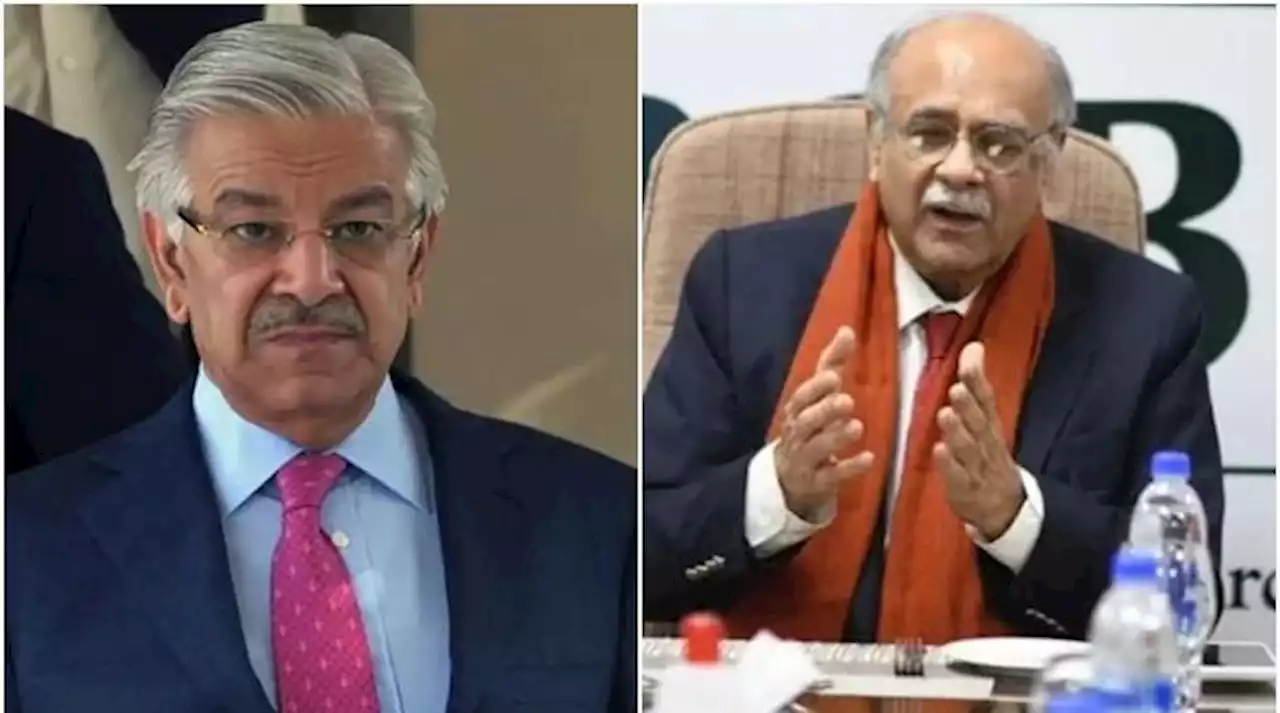 متنازع ٹوئٹ: خواجہ آصف نجم سیٹھی پر برس پڑے