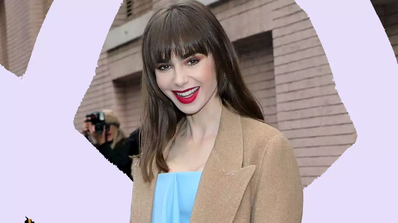 Lily Collins just debuted a ‘French Step Cut’ - and thus triggers the trending hairstyle for 2023