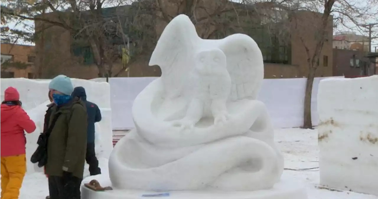 WinterShines Festival kicks off in Saskatoon with ice sculpture displays - Saskatoon | Globalnews.ca