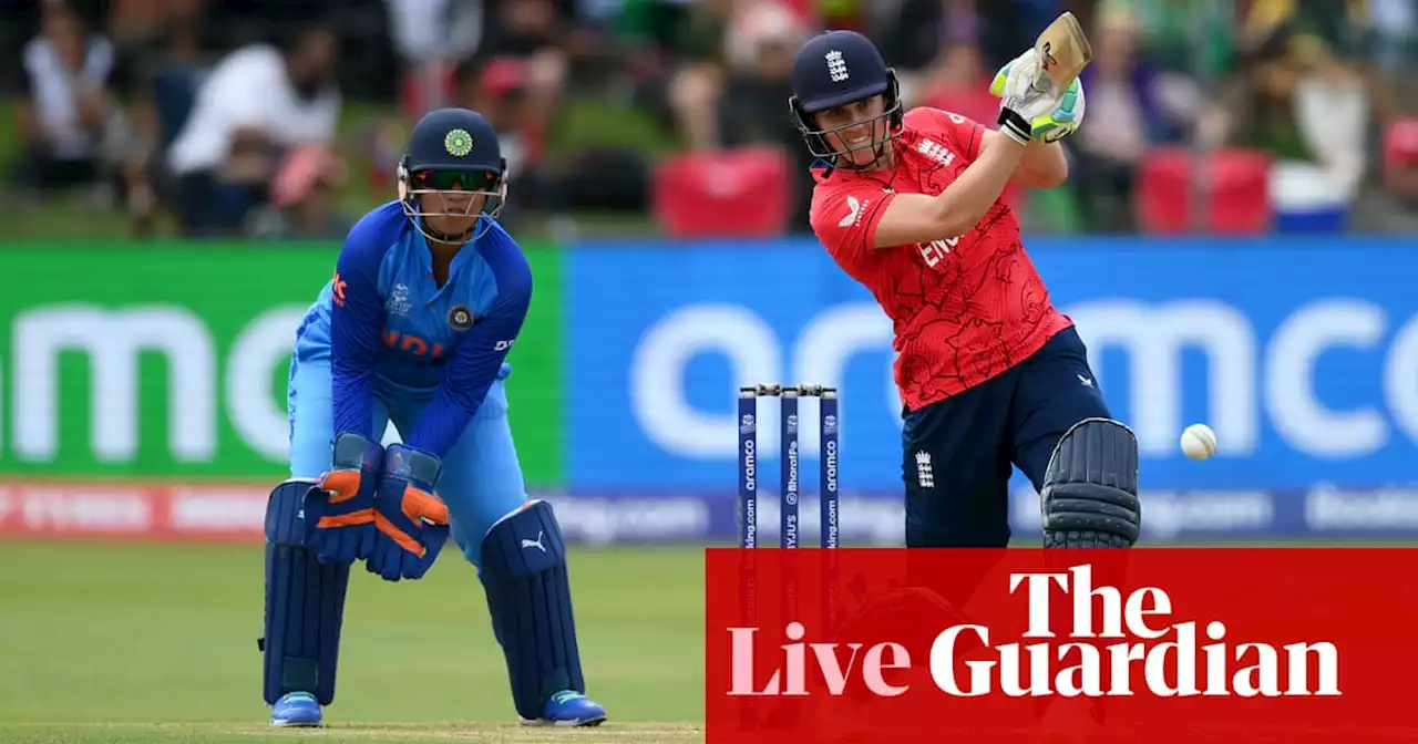 England v India: Women’s T20 World Cup – live updates