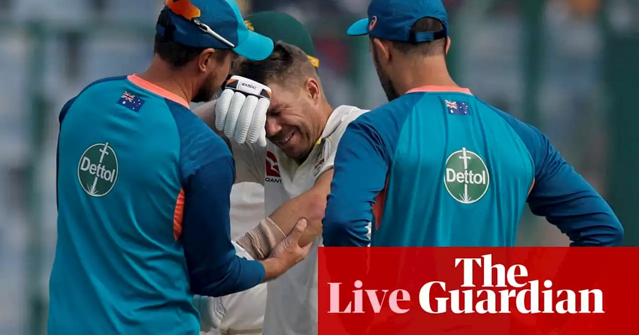 India v Australia: second Test, day two – live