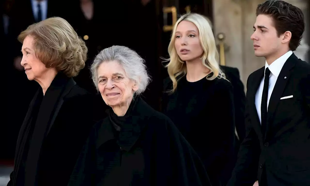 Princess Olympia of Greece attends King Constantine of Greece's Memorial Service