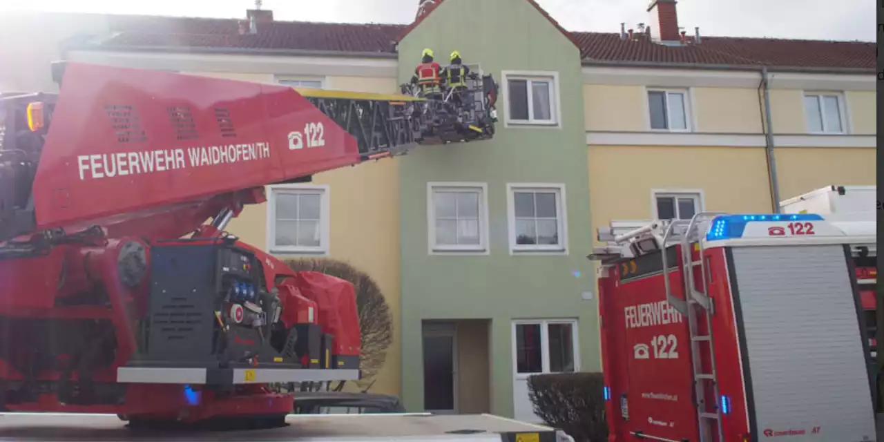 Feuerwehr-Alarm, weil 100-Jährige tief und fest schlief